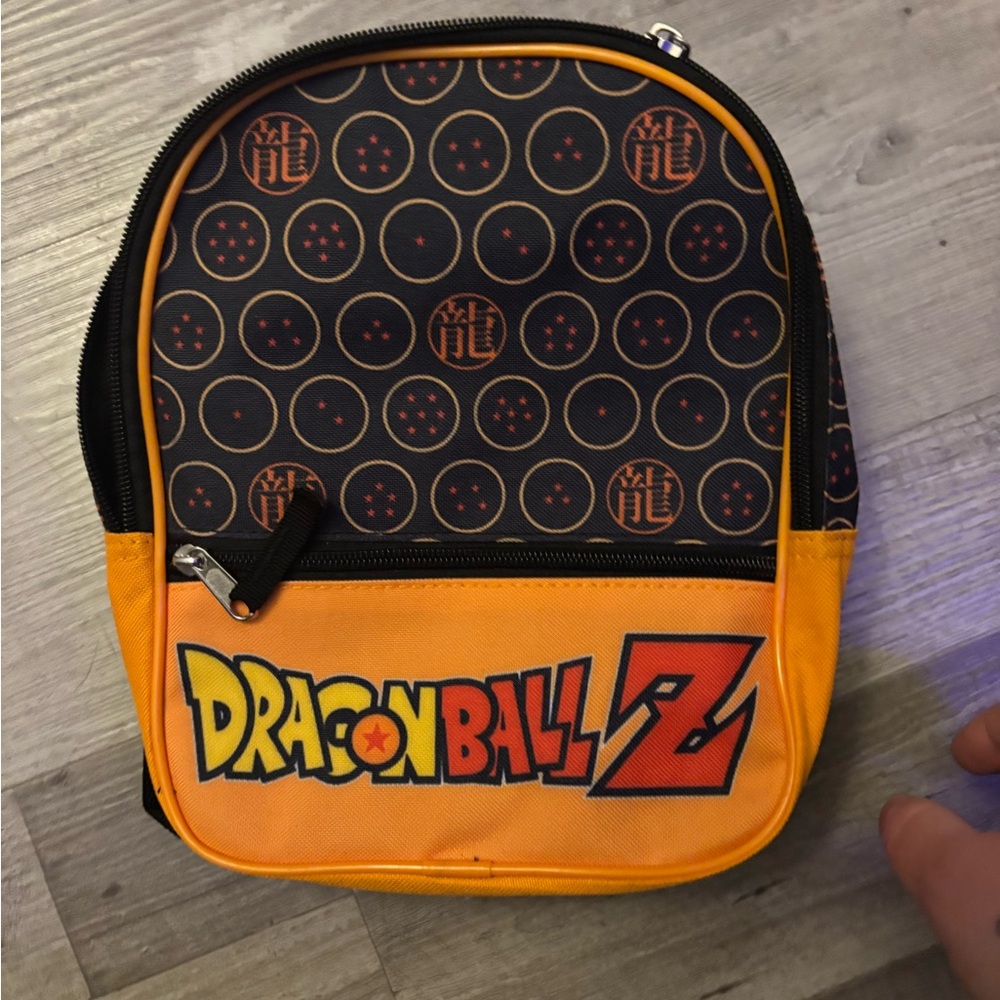 Dragon Ball Z Orange and Black Backpack